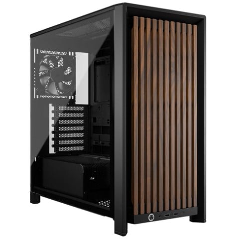 Corsair FRAME 4000D WOOD RS Noir Noir - Boîtier PC Corsair - 0