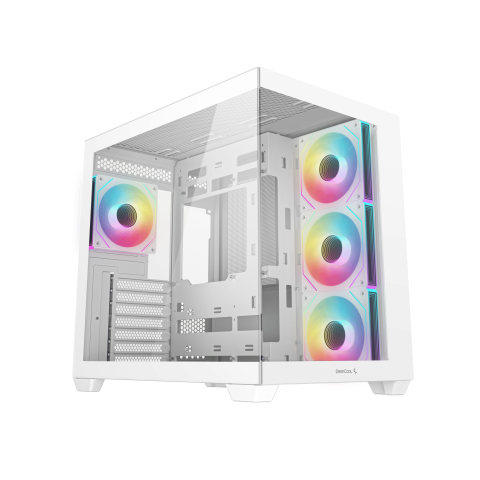 Deepcool CG530 7F Blanc Blanc - Boîtier PC Deepcool - Cybertek.fr - 0