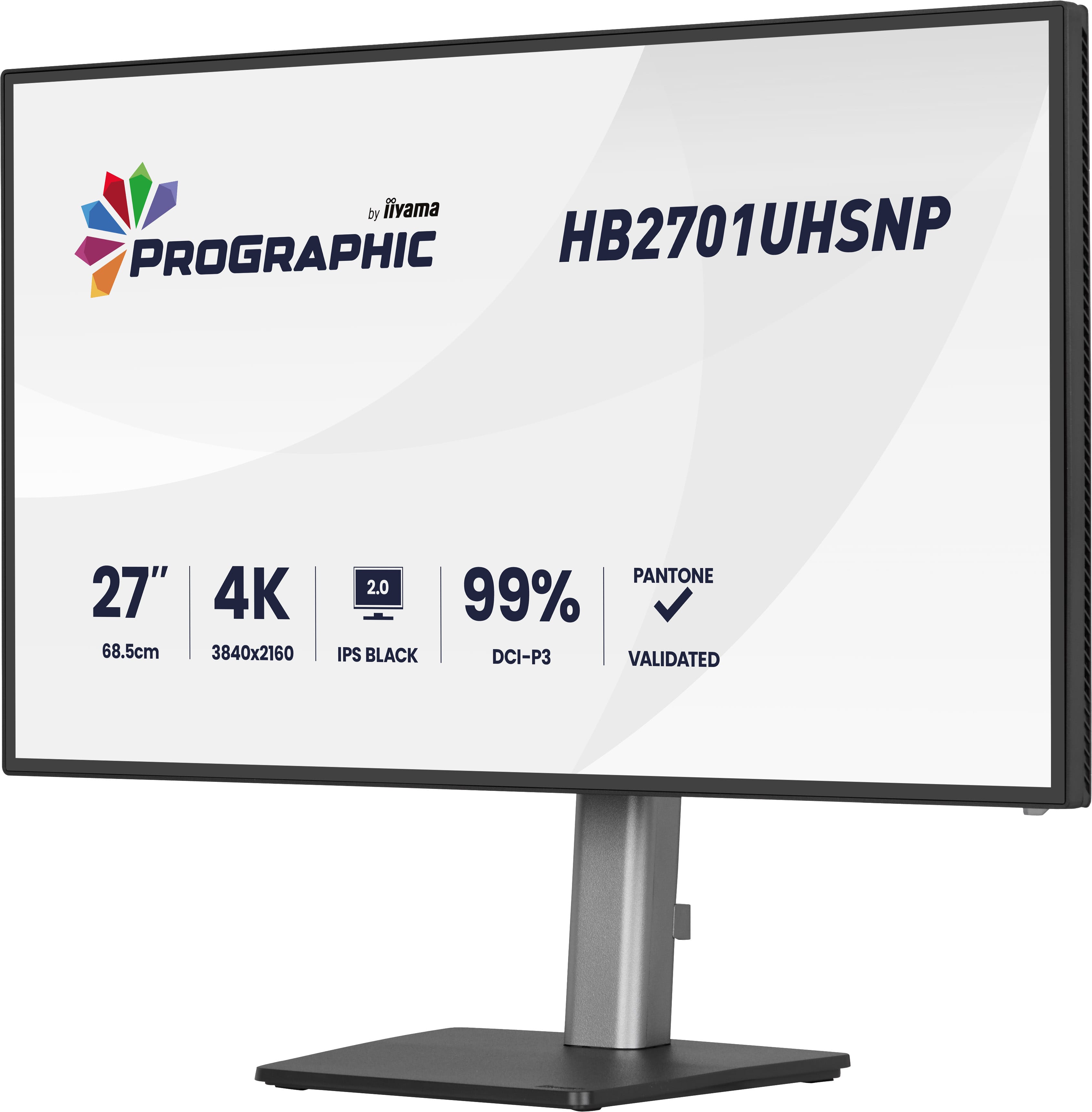 Iiyama 27 pouces  HB2701UHSNP-B1 - Ecran PC Iiyama - Cybertek.fr - 3