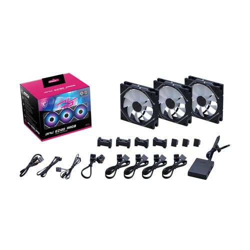 MSI MPG EZ120 ARGB-3B - Ventilateur boîtier MSI - Cybertek.fr - 3