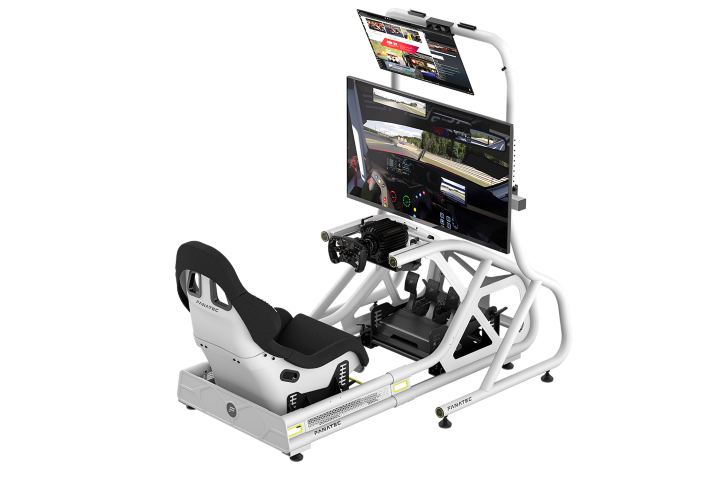 Fanatec GT Cockpit Monitor Stand - Blanc (CRD-9060002-WW) - Achat / Vente Accessoires Simracing sur Cybertek.fr - 1