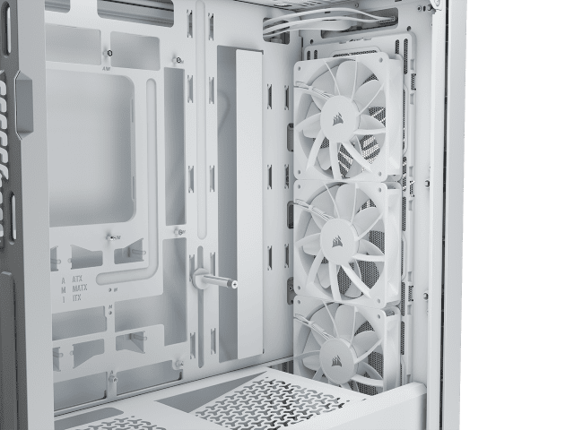 Corsair 3200D RS Blanc Blanc - Boîtier PC Corsair - Cybertek.fr - 9