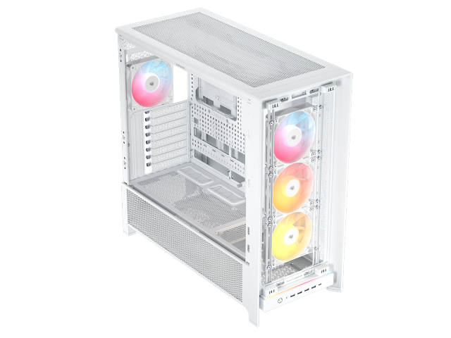 Corsair Frame 5000D RS ARGB Blanc Blanc - Boîtier PC Corsair - 9