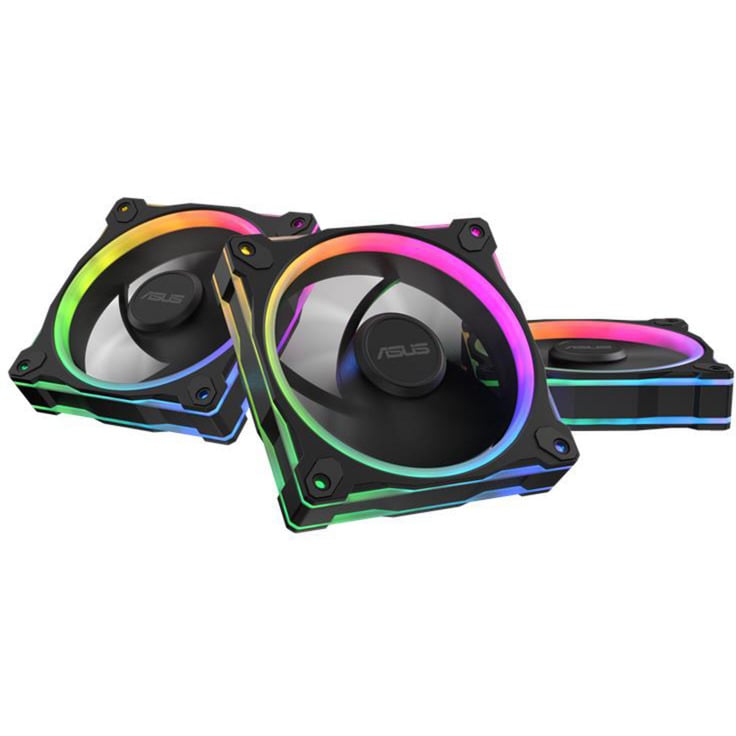 Asus PRIME MR120 FAN ARGB Noir - Ventilateur boîtier Asus - 0