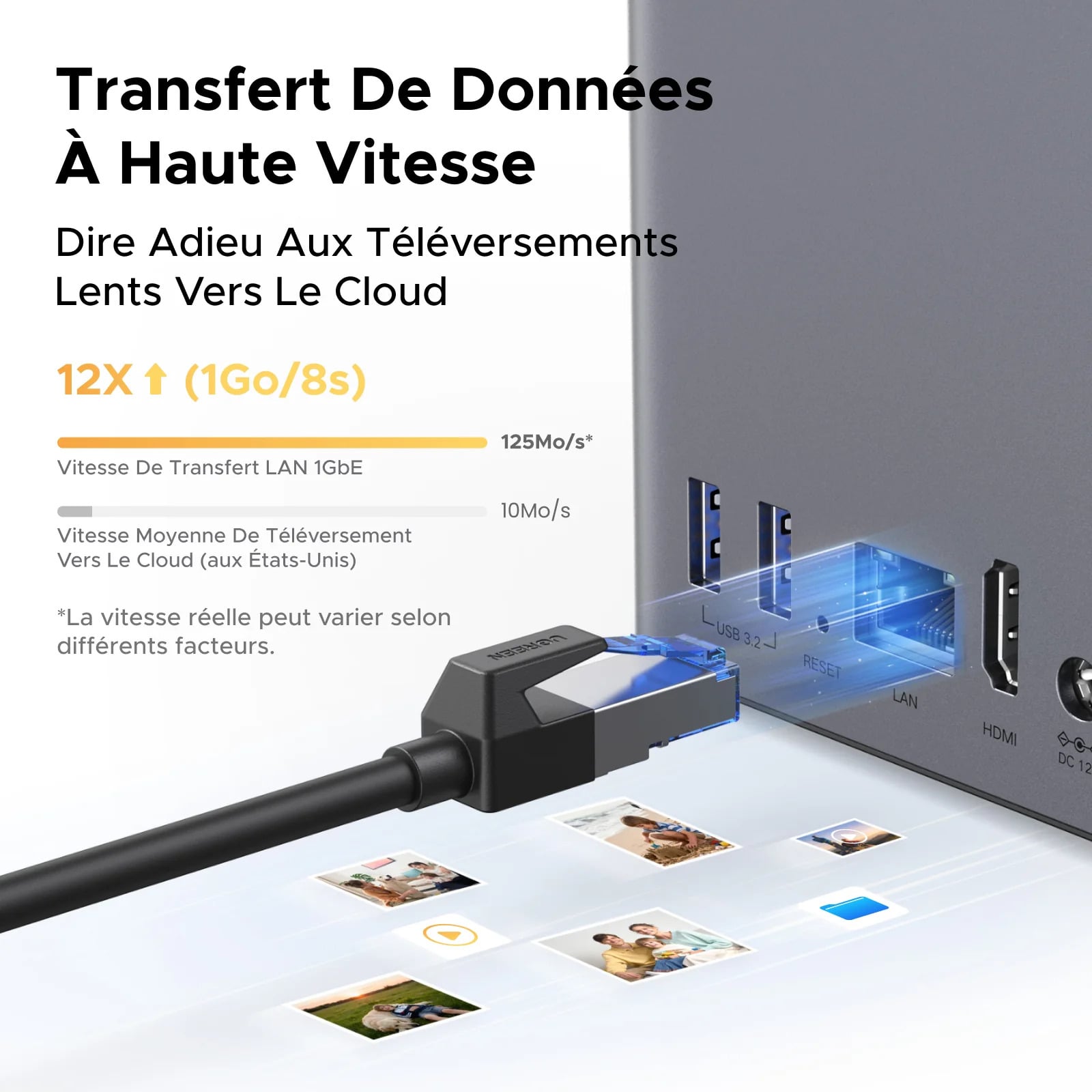 UGREEN DH2300 - 2 Baies - Serveur NAS UGREEN - Cybertek.fr - 1