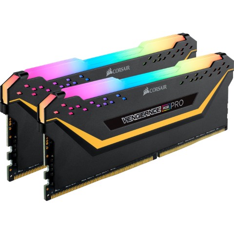 Corsair Vengeance RGB Pro (2x8Go DDR4 3200 PC25600) Noir - Mémoire PC Corsair sur Cybertek.fr - 0