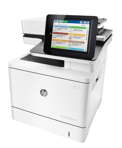 Imprimante multifonction HP Color LaserJet Enterprise MFP M577dn - Blanc - 2
