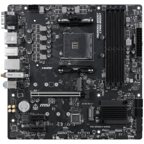 MSI PRO B550M-P WIFI6E Micro-ATX  - Carte mère MSI - Cybertek.fr - 2