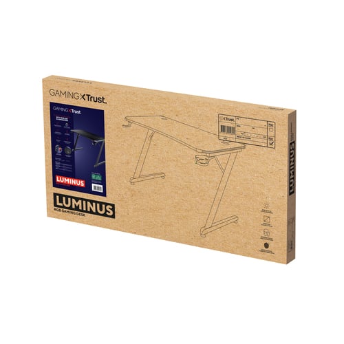 Trust GXT 709 LUMINUS - RGB/Noir (25184) - Achat / Vente Bureau sur Cybertek.fr - 7