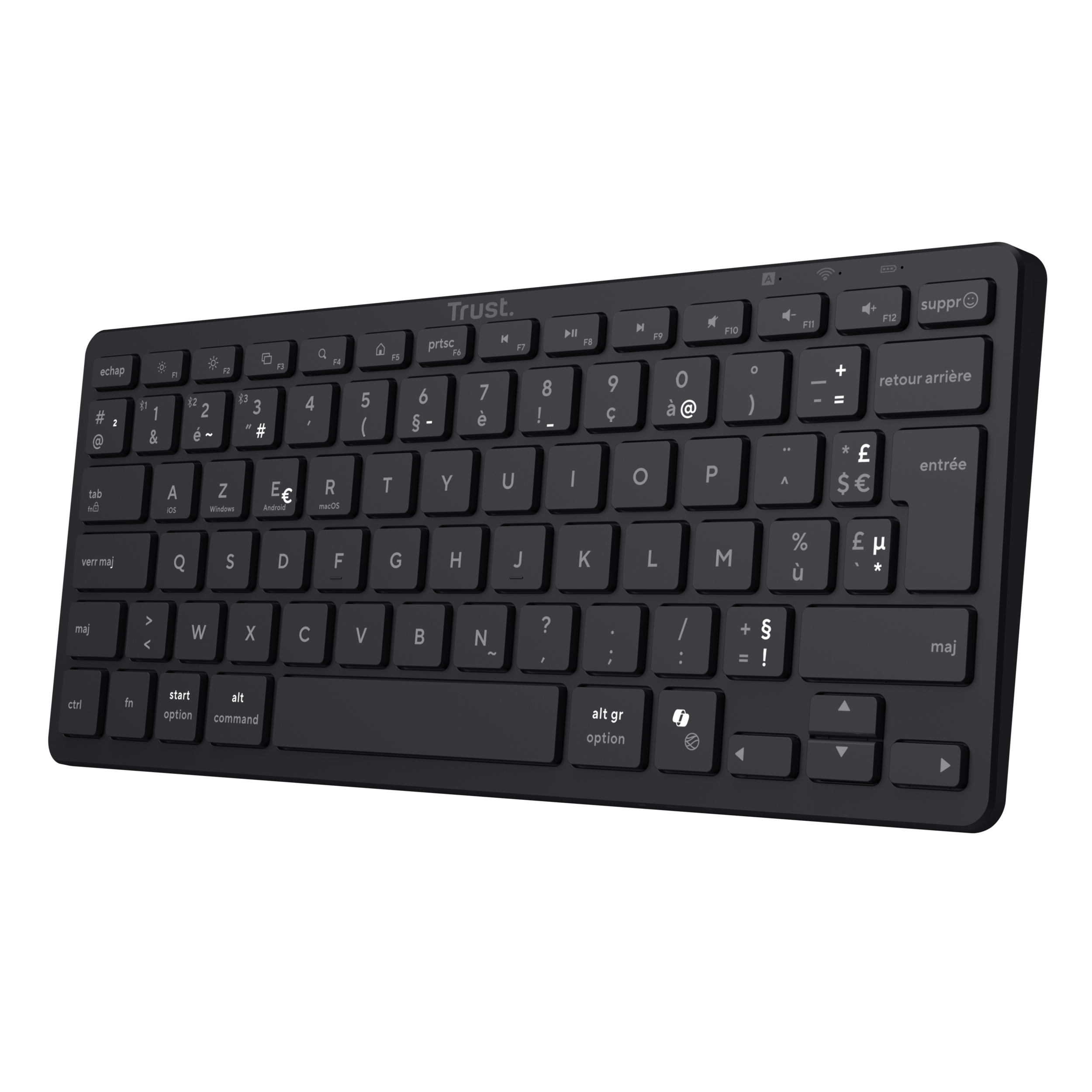 Trust Nado II - Clavier PC Trust - Cybertek.fr - 0