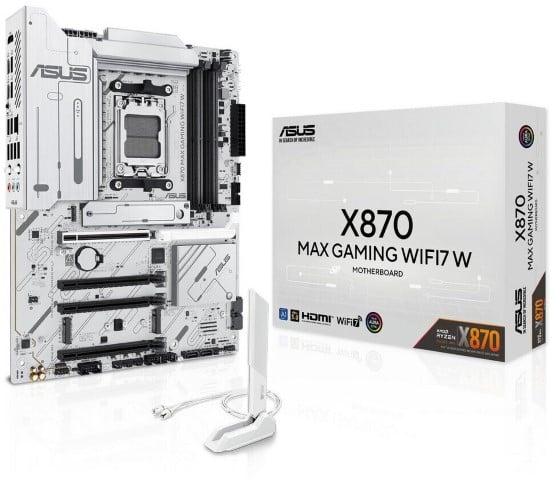 Asus X870 MAX GAMING WIFI7 W ATX  - Carte mère Asus - Cybertek.fr - 0