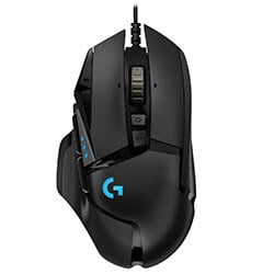 Souris PC Logitech G502 Hero LightSync - Filaire - Noir Cybertek