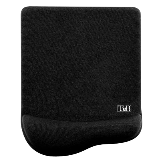 T'nB Ergonomique avec Gel Antimicrobien - S/Noir - Tapis de souris - 0