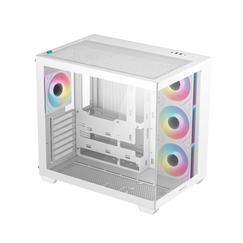 CG530 4F Blanc - MT/SsAlim/ATX + LT360 ARGB Blanc - Cybertek.fr - 2