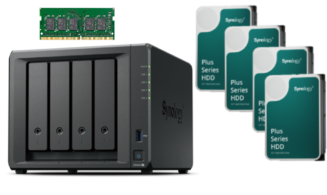 Synology Serveur NAS MAGASIN EN LIGNE Cybertek