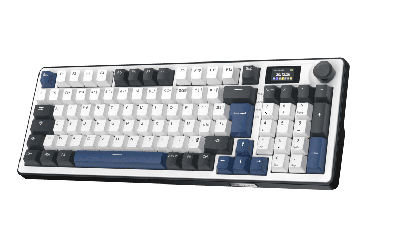 The G-LAB Keyz Elite 450 RGB écran LCD + Kult Elite M100# - Pack Clavier/Souris - 7
