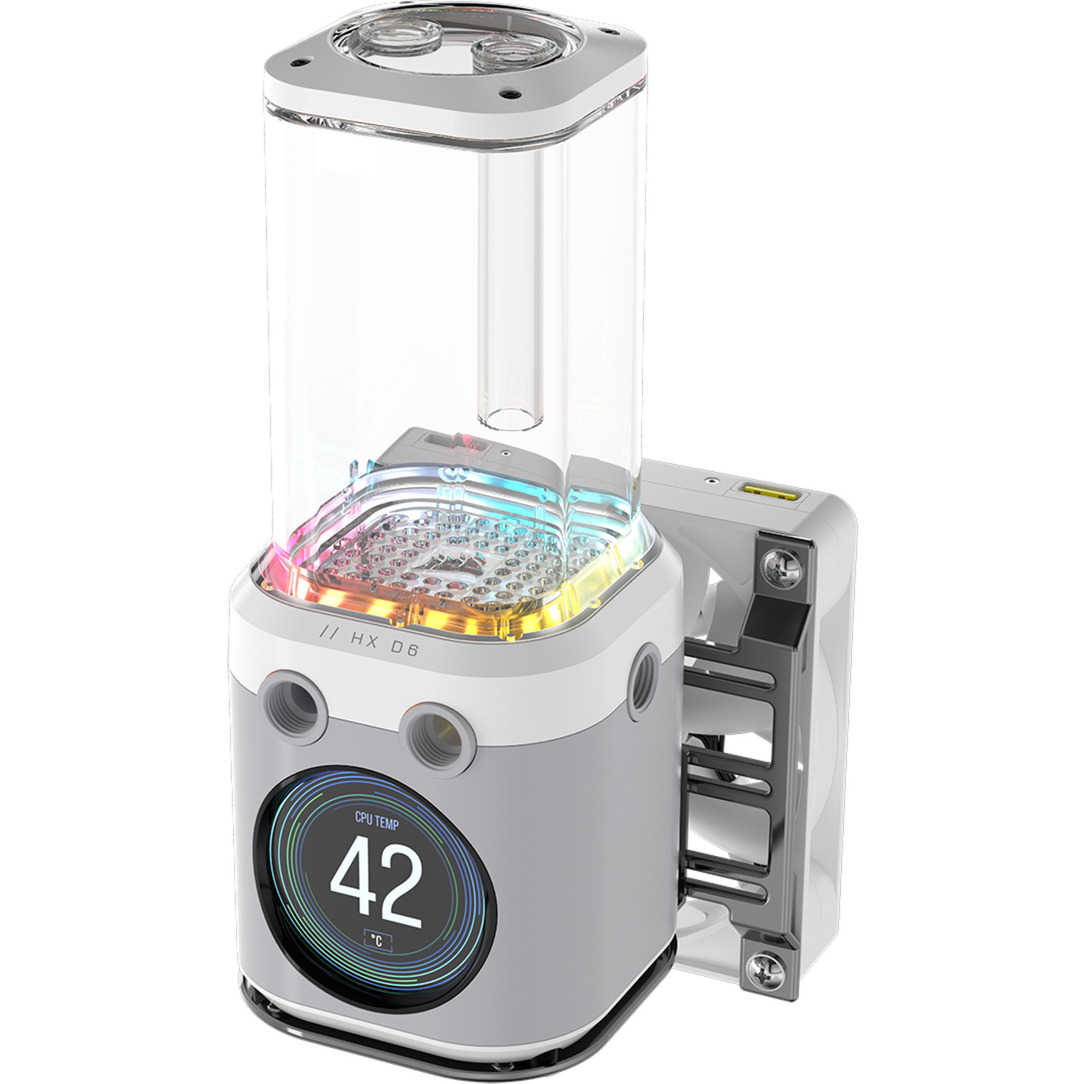Corsair iCUE LINK XD6 RGB ELITE LCD - Blanc (CX-9040016-WW) - Achat / Vente Accessoires watercooling sur Cybertek.fr - 4