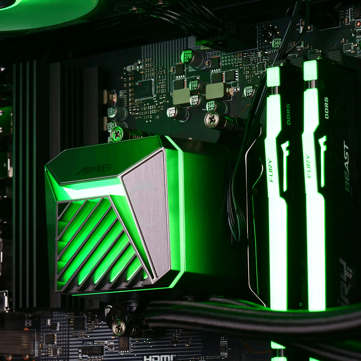 Cybertek MONSTER - R7-7800X3D/9070XT/32Go/1To (PCG-10603071) - Achat / Vente PC Fixe sur Cybertek.fr - 2