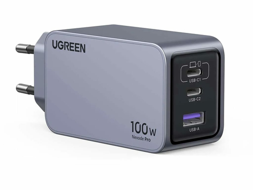 UGREEN Chargeur secteur 100W 3 ports + Câble USB-C - 1,5m (25874) - Achat / Vente Chargeur sur Cybertek.fr - 1