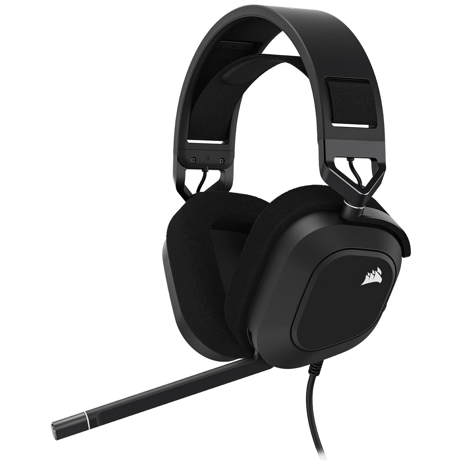 Corsair HS80 RGB USB 7.1 Surround Gris - Micro-casque - 0