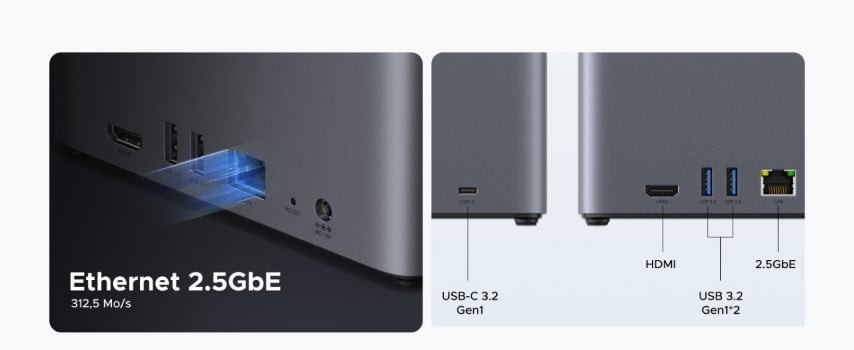 UGREEN DH4300 Plus - 4 Baies - Serveur NAS UGREEN - Cybertek.fr - 5