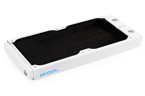 Alphacool NexXxoS ST30 240mm Radiator V.2 - Blanc  (18648) - Achat / Vente Accessoires watercooling sur Cybertek.fr - 2