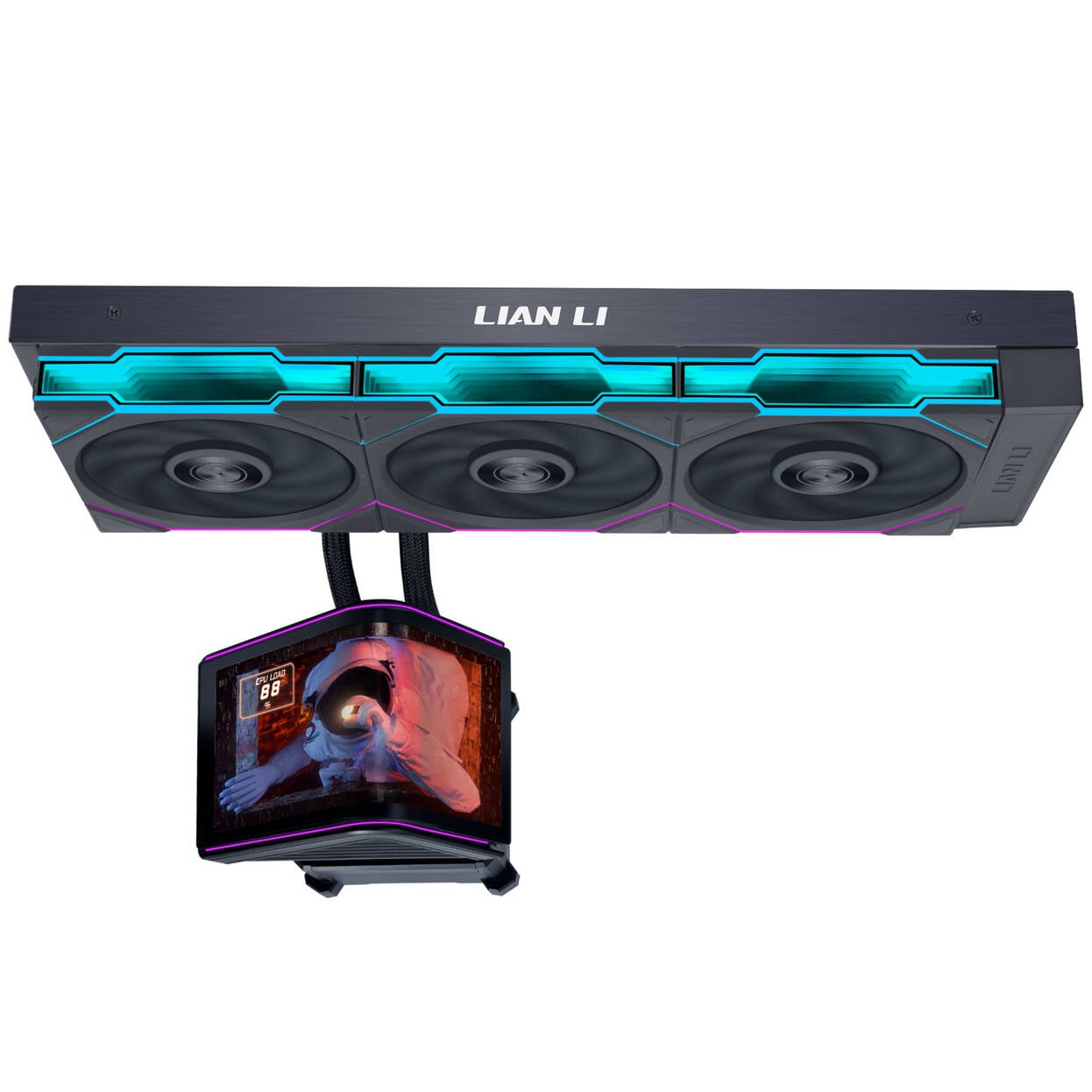 Lian-Li Lian Li HydroShift II OLED Curved 360 UNI FAN Noir - Watercooling - 2