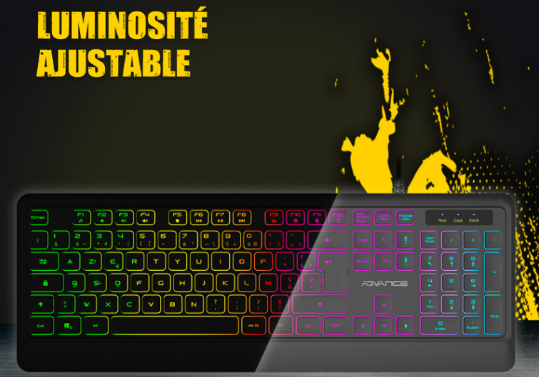 Advance GTA 220 - Clavier PC Advance - Cybertek.fr - 3
