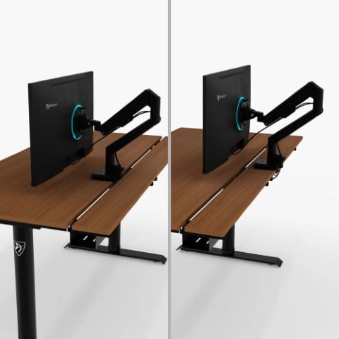 Arozzi Arena Nordico - Marron foncé (ARENA-NRD-BOX-WLN) - Achat / Vente Bureau sur Cybertek.fr - 4