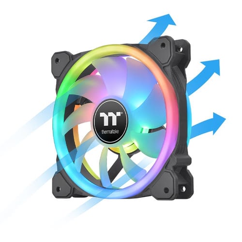 Thermaltake Swafan 12 RGB Premium Edition 3 pack - Ventilateur boîtier - 1