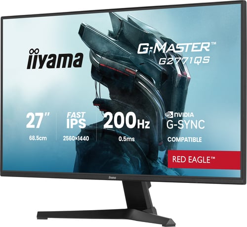 Iiyama 27 pouces  G2771QS-B1 - Ecran PC Iiyama - Cybertek.fr - 1