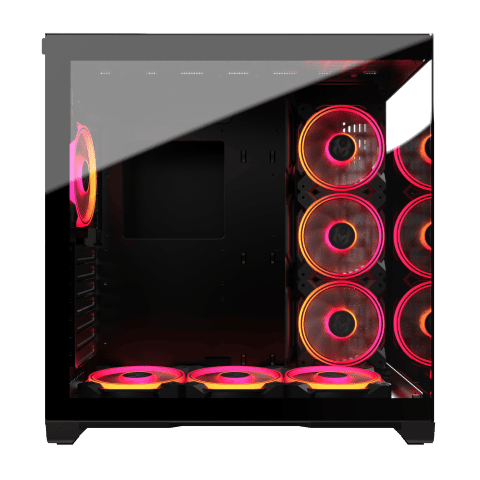 M.RED Crystal Sea Noir Noir - Boîtier PC M.RED - Cybertek.fr - 2