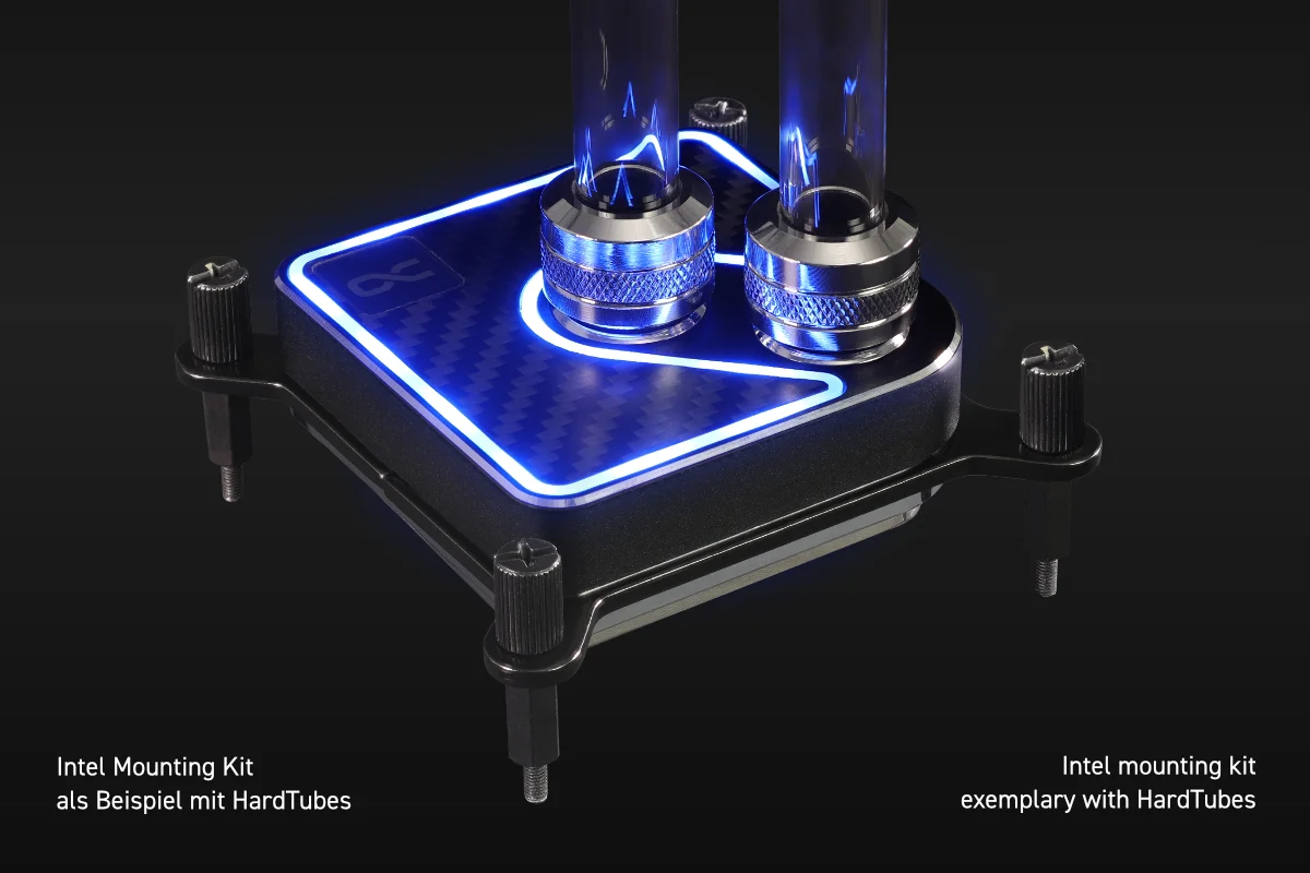 Alphacool Waterblock CPU Core 1 Aurora Carbon (13769 ) - Achat / Vente Accessoires watercooling sur Cybertek.fr - 3
