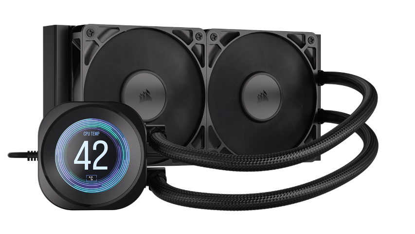 Corsair NAUTILUS 240 RS LCD - 240mm - Noir - Watercooling Corsair - 0