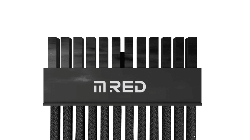 M.RED Kit ext. 7 Câbles tressés Ultimate - Noir (KEX-01B) - Achat / Vente Accessoire alimentation sur Cybertek.fr - 5