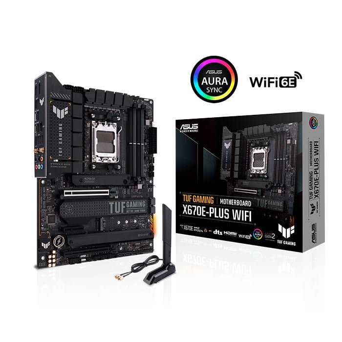 Asus TUF GAMING X670E-PLUS WIFI ATX  - Carte mère Asus - 0