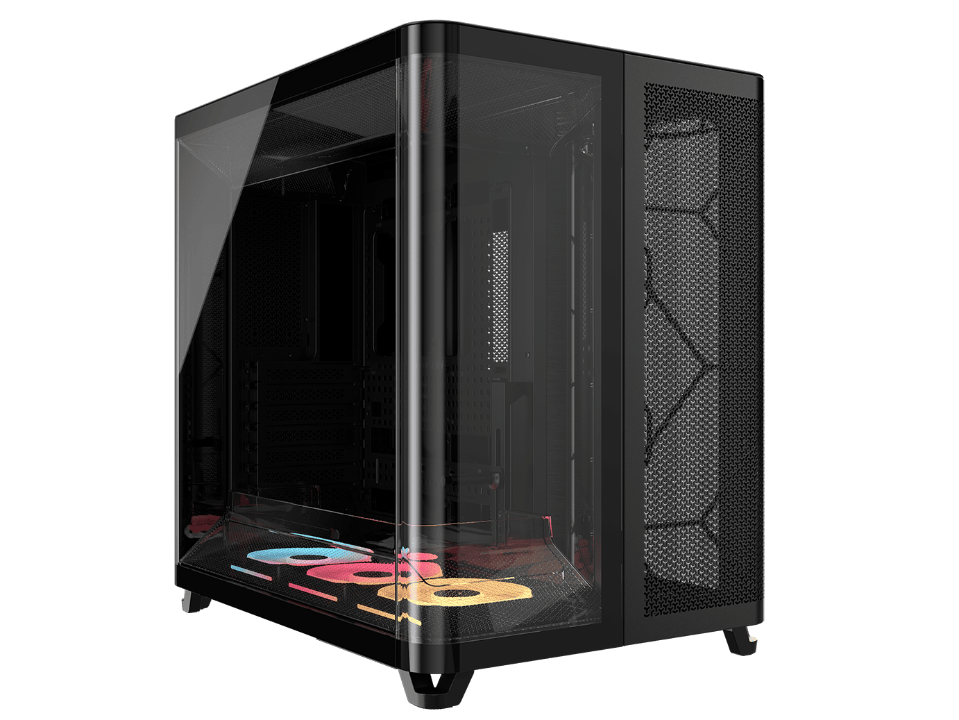 Corsair Air 5400 LX-R RGB Link Noir Noir - Boîtier PC Corsair - 0