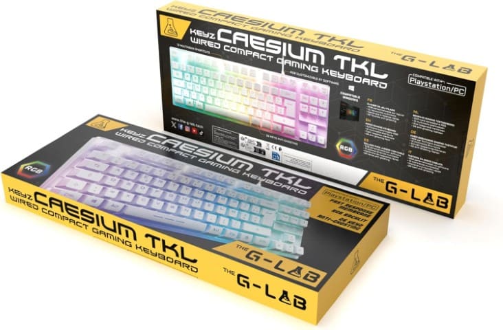 The G-LAB Keyz Caesium TKL - Clavier PC The G-LAB - Cybertek.fr - 4
