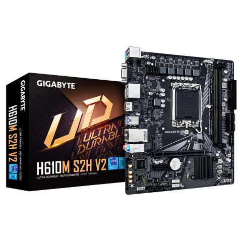 Gigabyte H610M S2H V2 Micro-ATX  - Carte mère Gigabyte - 0