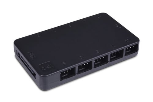 Core 10x 4-Pin PWM splitter with SATA - Alphacool 25667 - 0