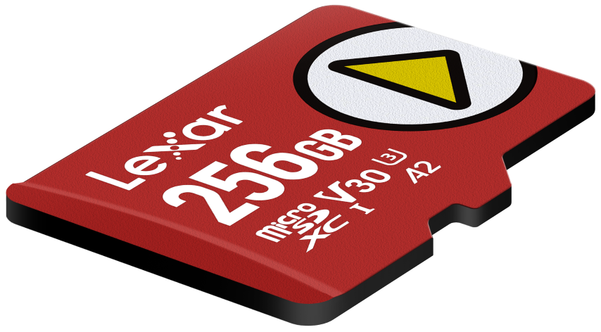 Lexar MicroSDXC 256G Class10 U3 V30 A2 - Carte mémoire Lexar - 2