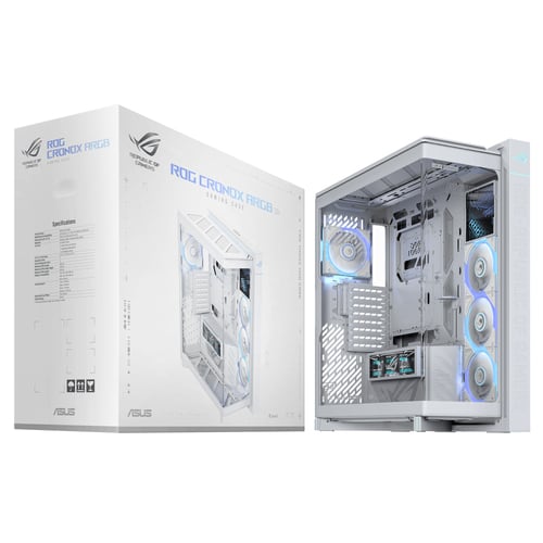 Asus ROG Cronox GR801 Blanc Blanc - Boîtier PC Asus - Cybertek.fr - 20