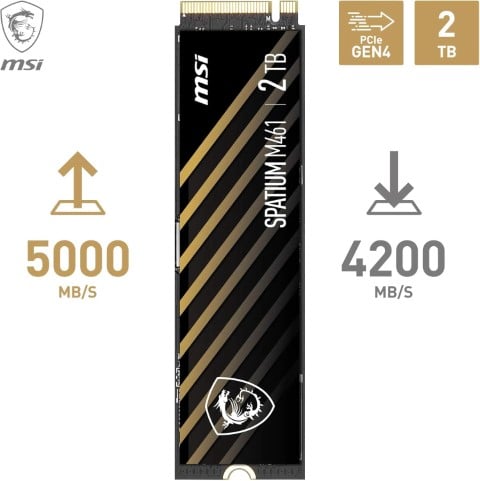 MSI SPATIUM M461  M.2 - Disque SSD MSI - Cybertek.fr - 3