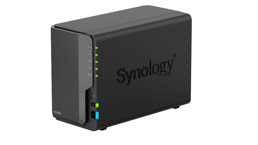 Serveur NAS Synology DiskStation DS225+ - 2 Baies (compatible disques tiers) Cybertek