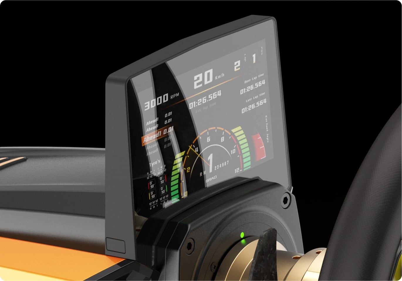 Moza Racing RM - Tableau de Bord Digital - RS05 (RS05) - Achat / Vente Accessoires Simracing sur Cybertek.fr - 3