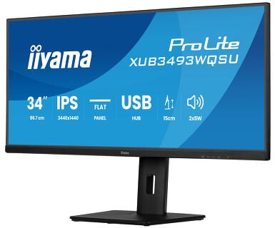 Iiyama 32 pouces  XUB3297QSNP-B1 - Ecran PC Iiyama - Cybertek.fr - 2