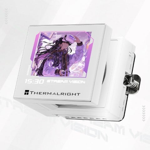 Thermalright Stream Vision 360 - 360mm - Blanc - Watercooling - 2