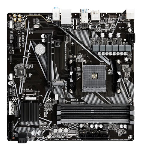 Gigabyte A520M DS3H V2 Micro-ATX  - Carte mère Gigabyte - 1