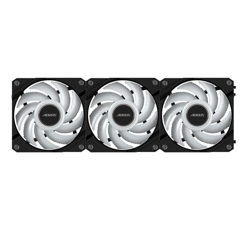 Gigabyte Aorus Ez Chain Fan/Pack 3x120mm/Noir - Ventilateur boîtier - 3