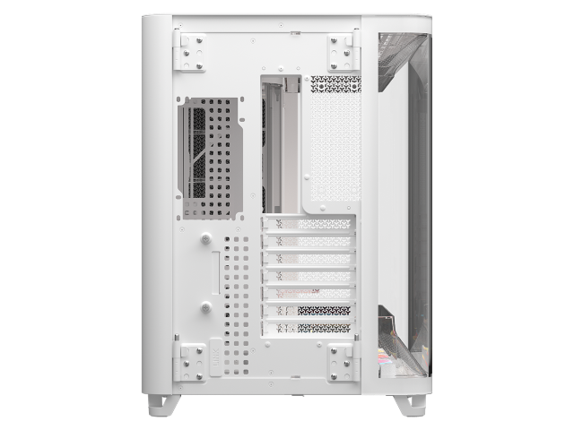 Corsair Air 5400 LX-R RGB Link Blanc Blanc - Boîtier PC Corsair - 5